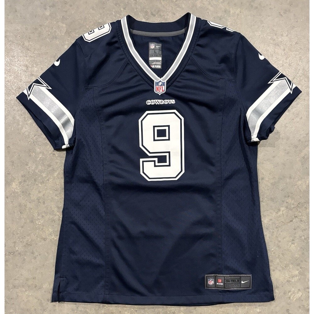 Nike Onfield NFL Dallas Cowboys Tony Romo #9 Jersey Women's Large EUC